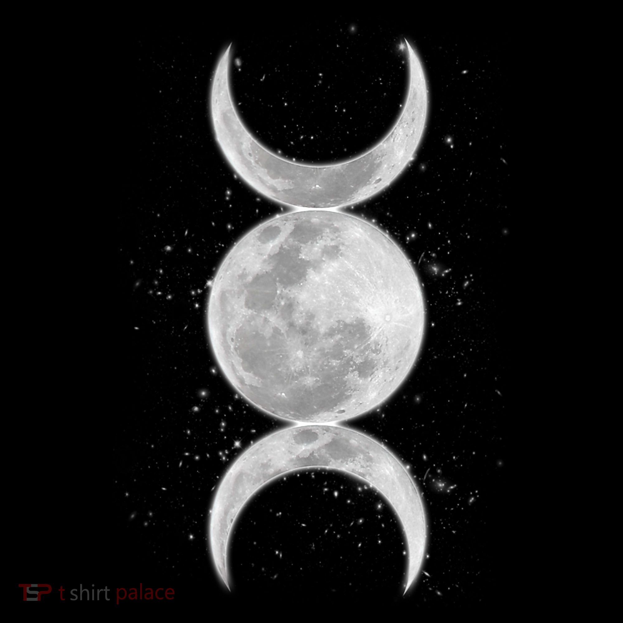 Wiccan Triple Moon Goddess Feminist Pagan Witch Halloween Hoodie