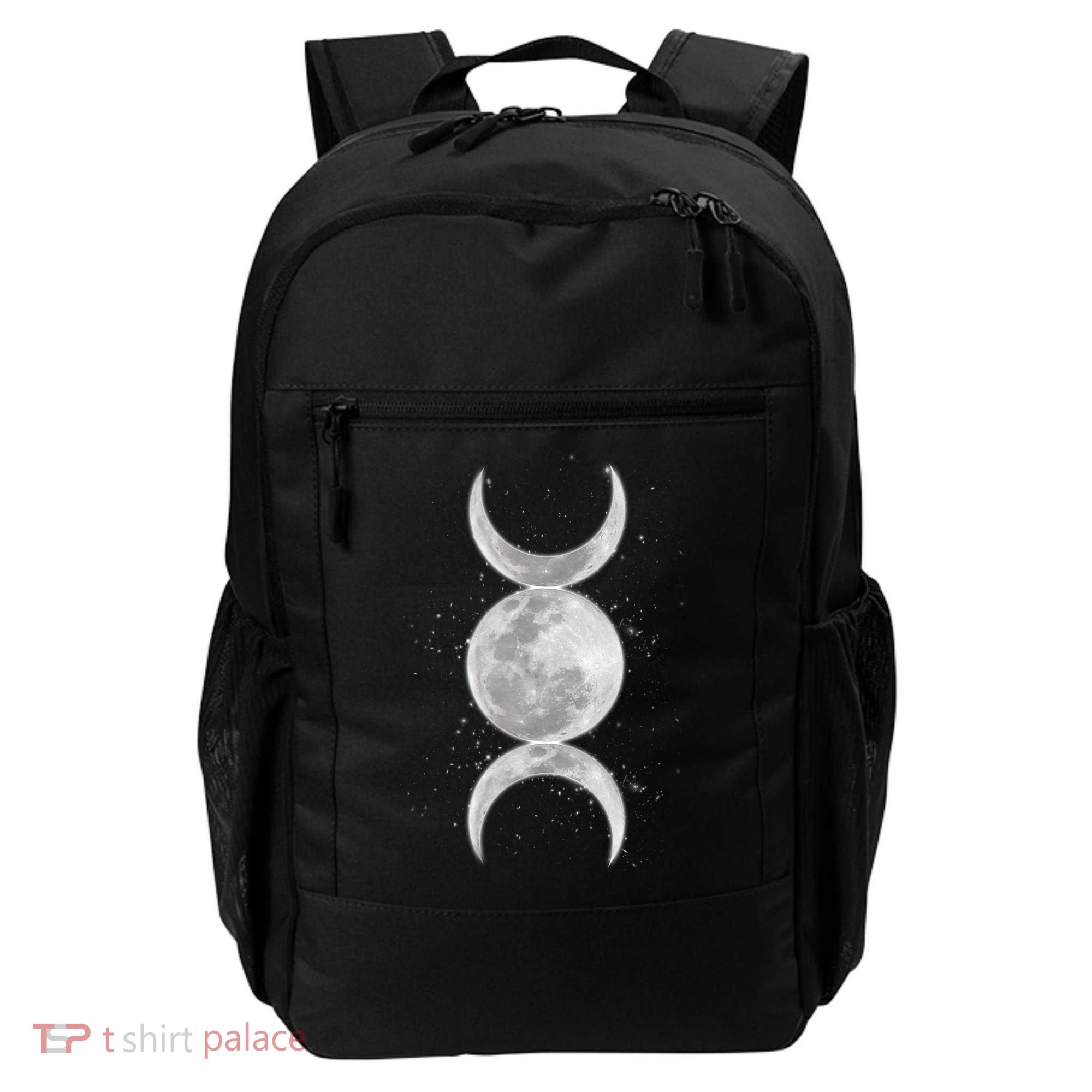 Wiccan Triple Moon Goddess Feminist Pagan Witch Halloween Backpack