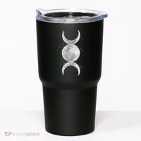 Wiccan Triple Moon Goddess Feminist Pagan Witch Halloween Tumbler thumb 0