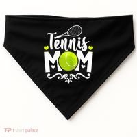Womens Tennis Mom USA-Made Doggie Bandana thumb 0
