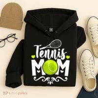 Womens Tennis Mom Hoodie thumb 4
