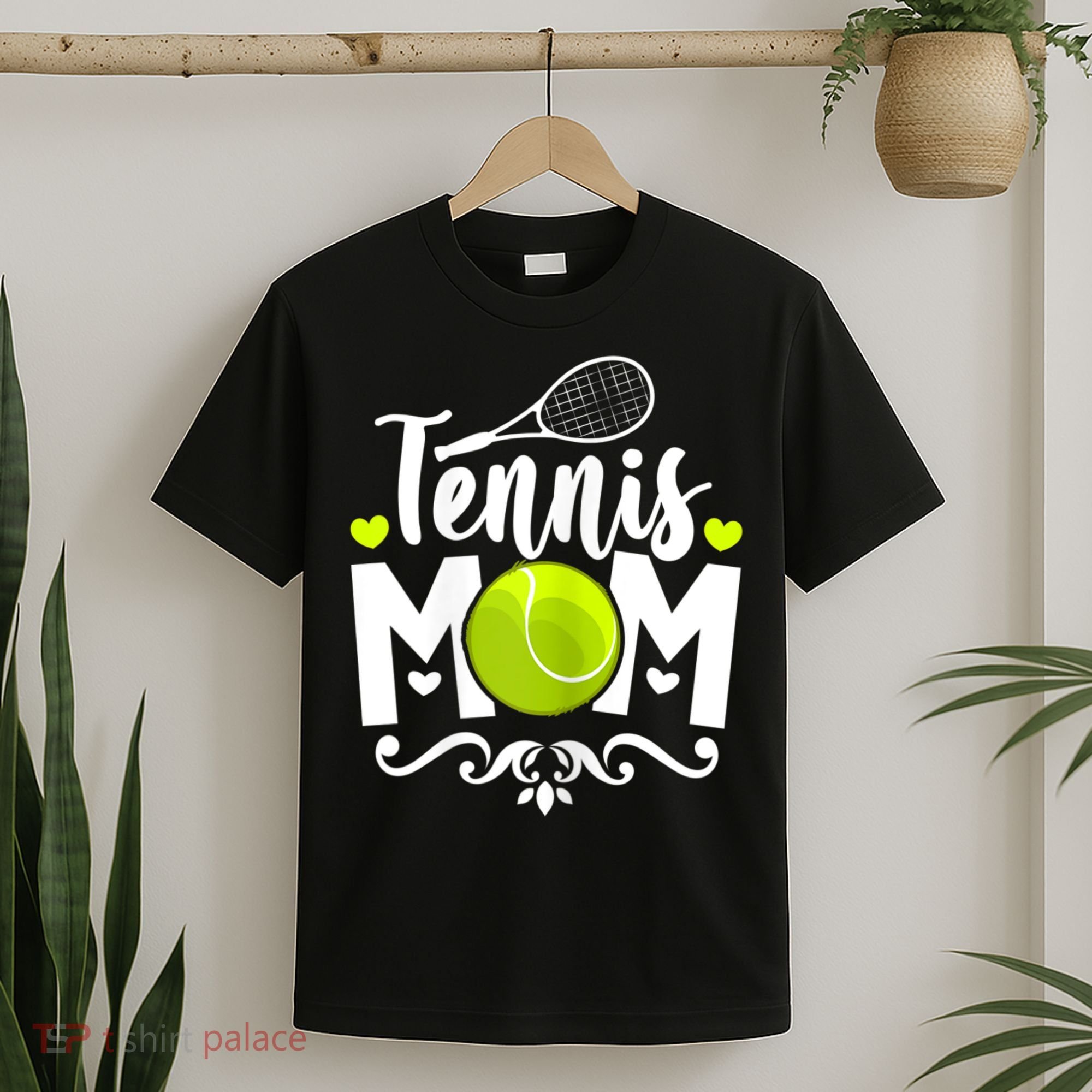 Womens Tennis Mom T-Shirt