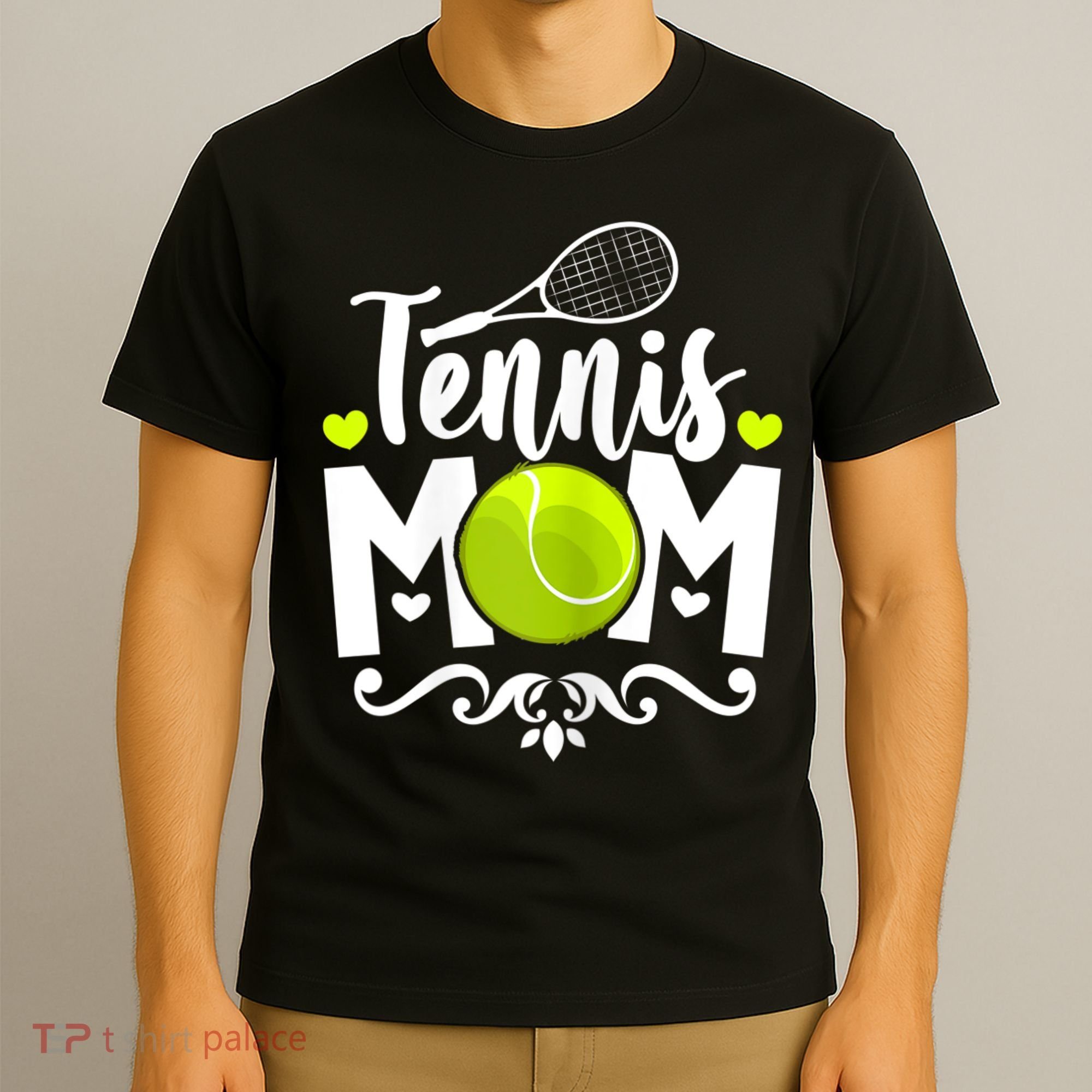Womens Tennis Mom T-Shirt