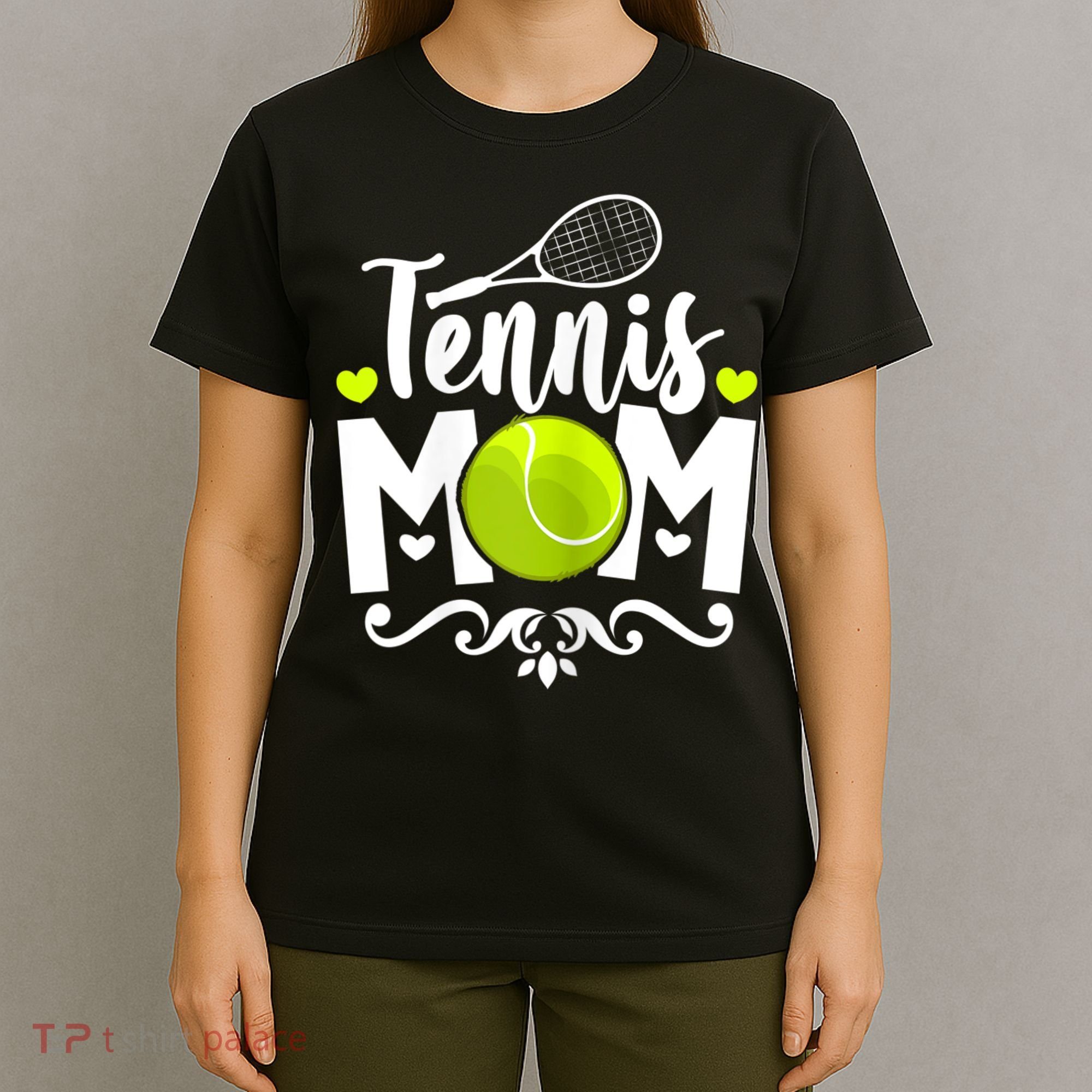 Womens Tennis Mom T-Shirt