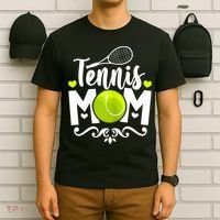 Womens Tennis Mom T-Shirt thumb 6