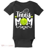 Womens Tennis Mom Baby Bodysuit thumb 0