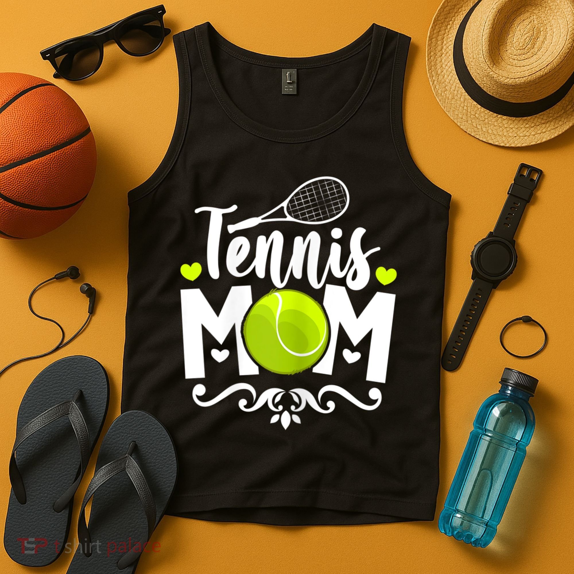 Womens Tennis Mom Tank Top