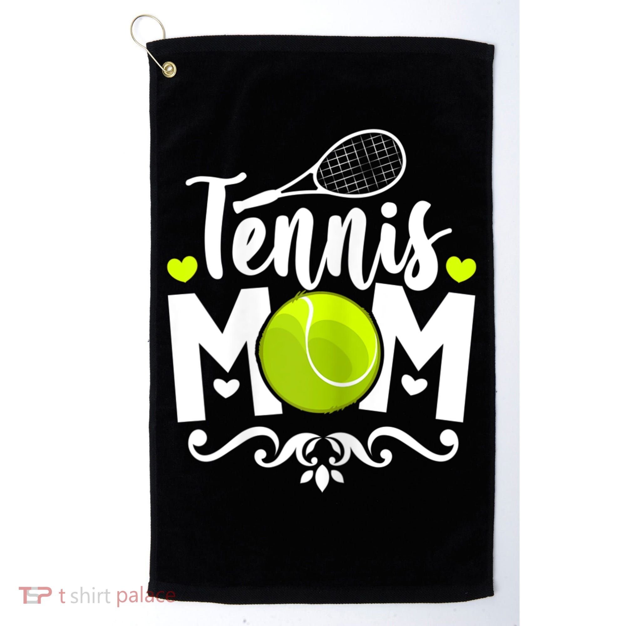 Womens Tennis Mom Golf Towel
