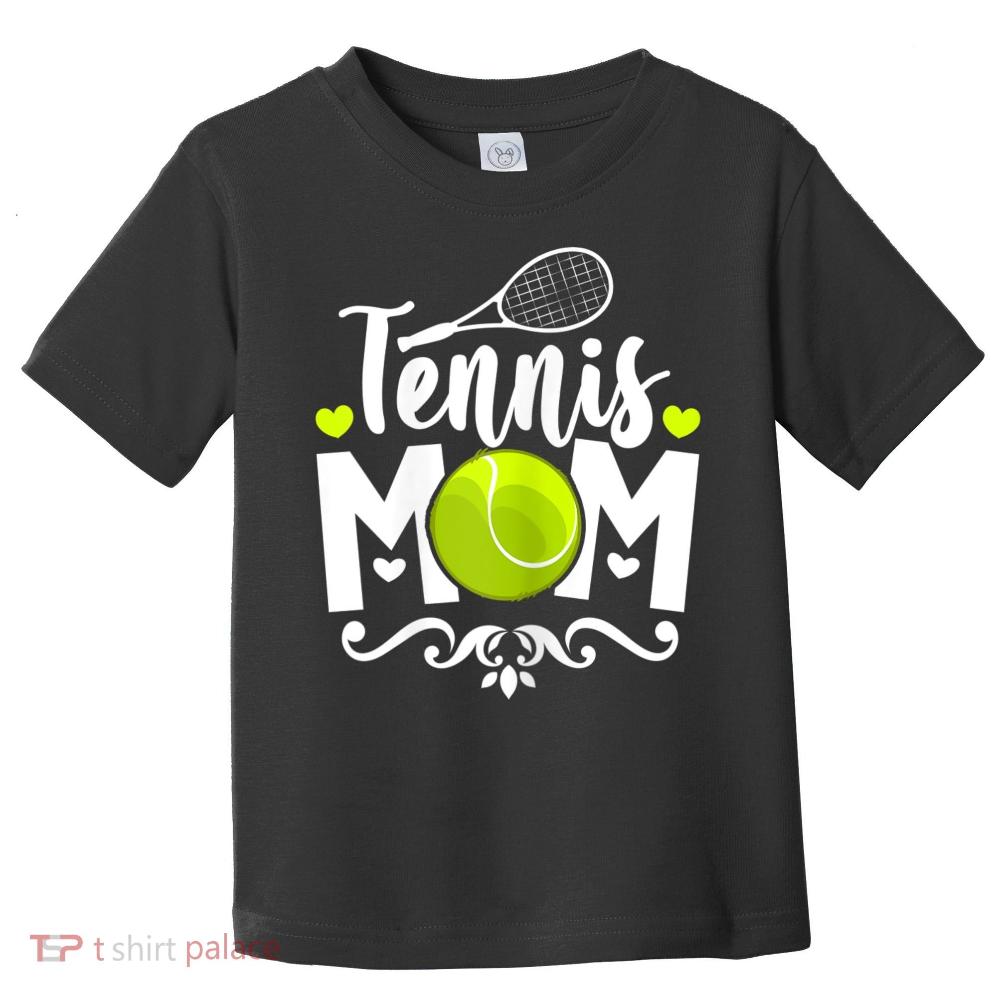 Womens Tennis Mom Toddler T-Shirt