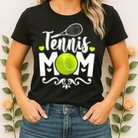 Womens Tennis Mom Women's T-Shirt thumb 2