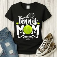 Womens Tennis Mom Women's T-Shirt thumb 3