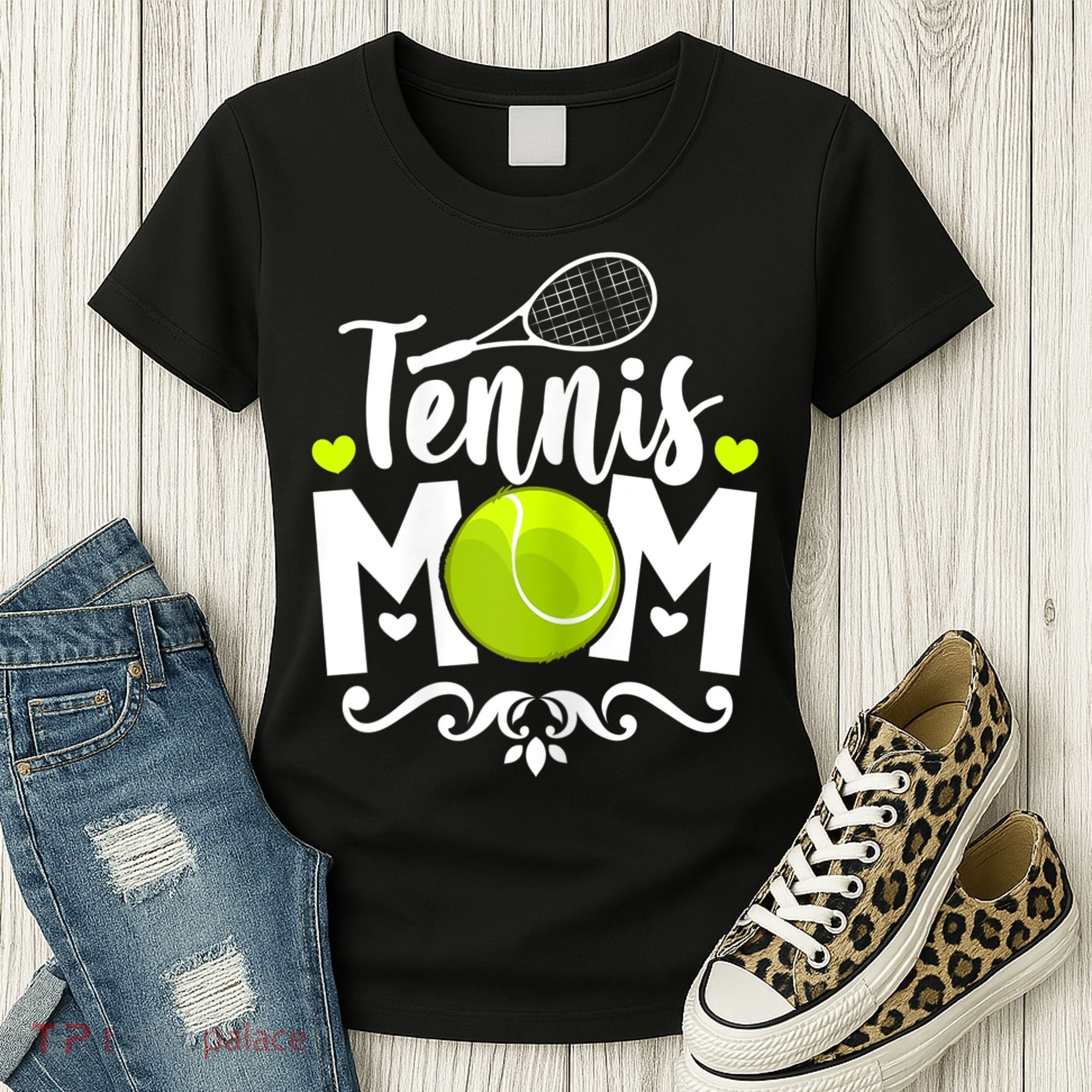Womens Tennis Mom Women's T-Shirt