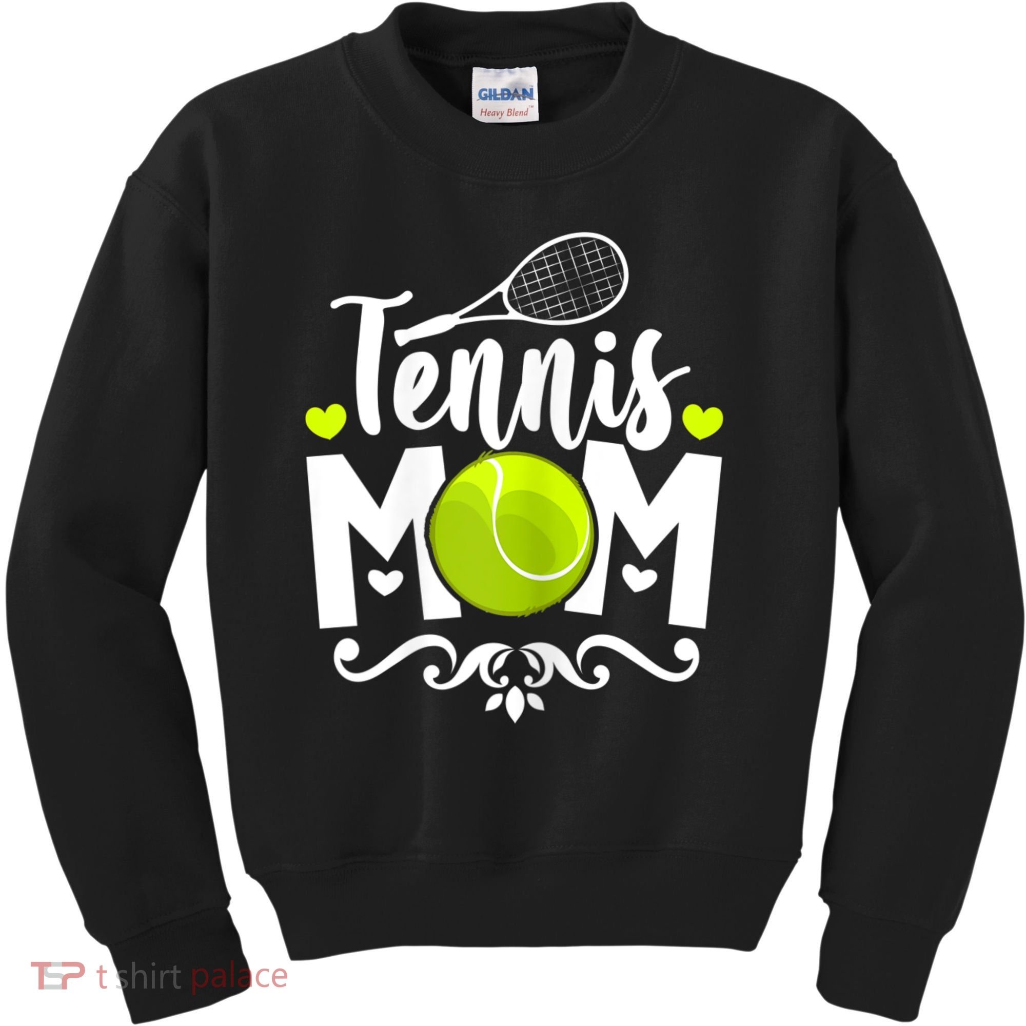 Womens Tennis Mom Kids Sweatshirt