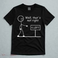 Well Thats Not Right Joke Humor Stick Man Stick Figure T-Shirt thumb 5