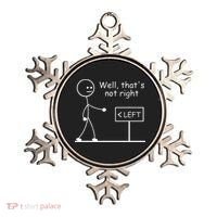Well Thats Not Right Joke Humor Stick Man Stick Figure Ornament thumb 0