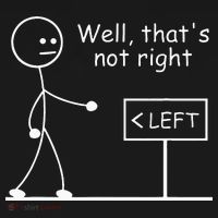 Well Thats Not Right Joke Humor Stick Man Stick Figure Kids Sweatshirt thumb 2
