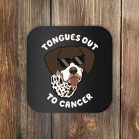 Wyatt Tongues Out To Cancer Coaster thumb 0