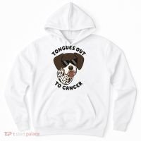 Wyatt Tongues Out To Cancer Hoodie thumb 0