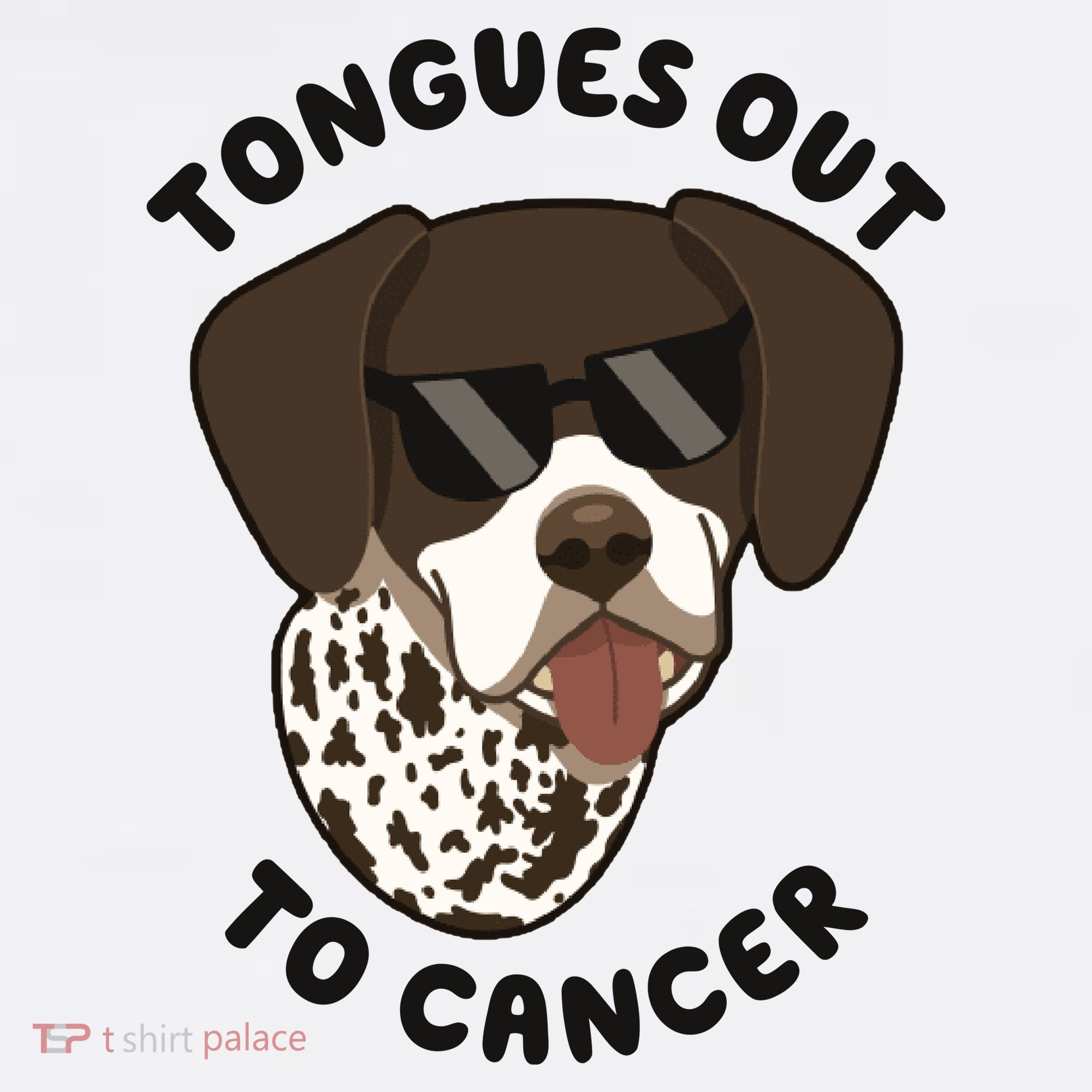 Wyatt Tongues Out To Cancer Apron