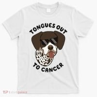 Wyatt Tongues Out To Cancer T-Shirt thumb 0