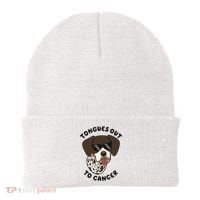 Wyatt Tongues Out To Cancer Beanie thumb 0