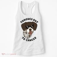 Wyatt Tongues Out To Cancer Women's Tank Top thumb 0