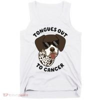 Wyatt Tongues Out To Cancer Tank Top thumb 0