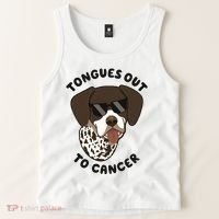 Wyatt Tongues Out To Cancer Tank Top thumb 2