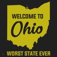 Welcome To Ohio The Worst State Ever Gift Women's Sweatshirt thumb 2