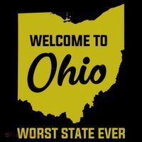 Welcome To Ohio The Worst State Ever Gift Women's Hoodie thumb 2