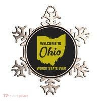 Welcome To Ohio The Worst State Ever Gift Ornament thumb 0