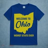 Welcome To Ohio The Worst State Ever Gift T-Shirt thumb 5