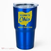 Welcome To Ohio The Worst State Ever Gift Tumbler thumb 0