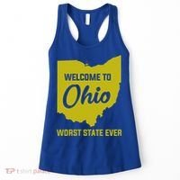 Welcome To Ohio The Worst State Ever Gift Women's Tank Top thumb 0