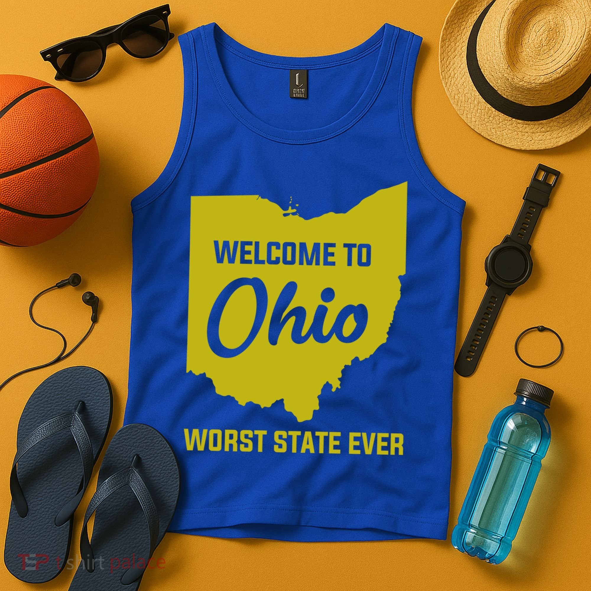 Welcome To Ohio The Worst State Ever Gift Tank Top
