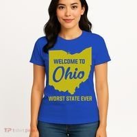 Welcome To Ohio The Worst State Ever Gift Women's T-Shirt thumb 4