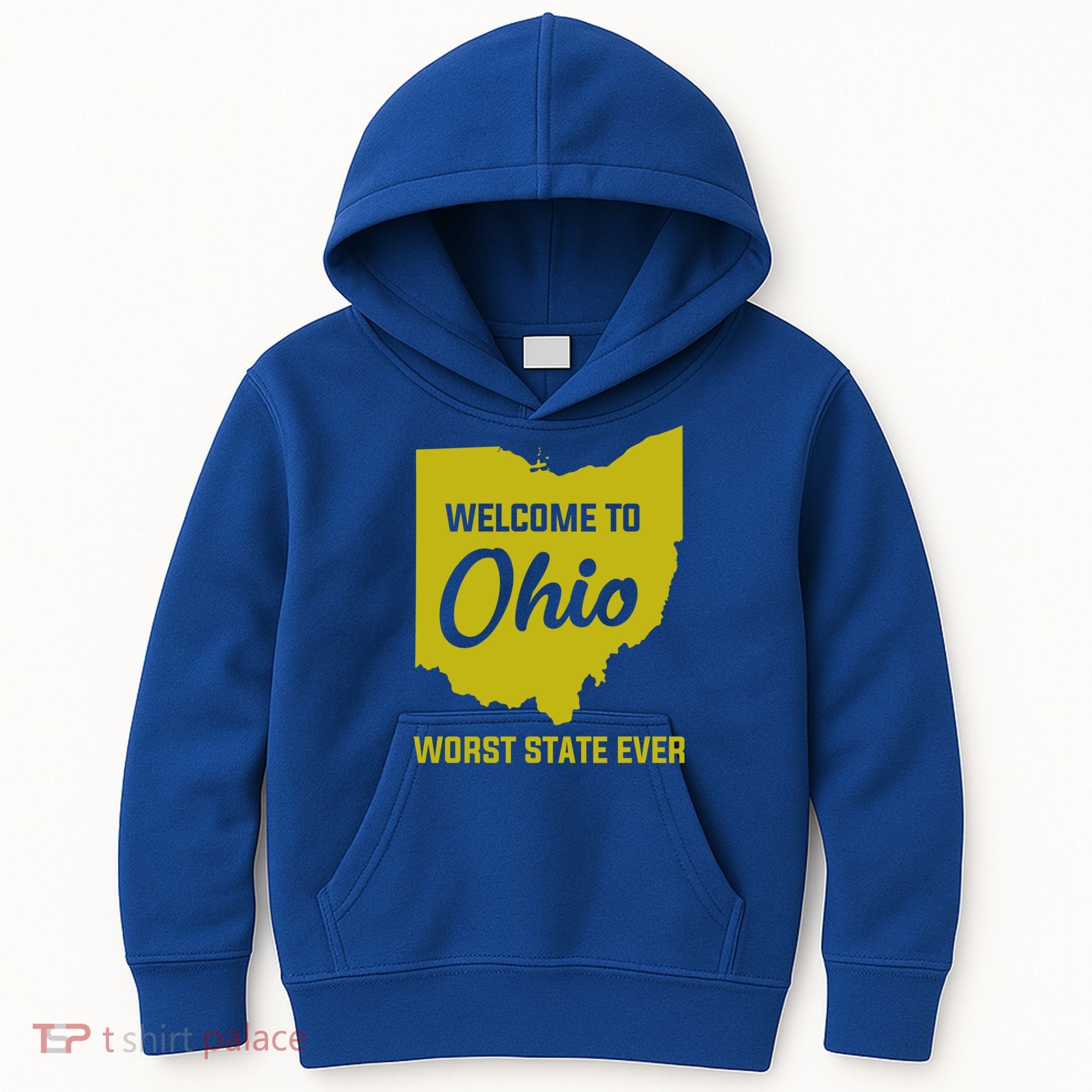 Welcome To Ohio The Worst State Ever Gift Kids Hoodie