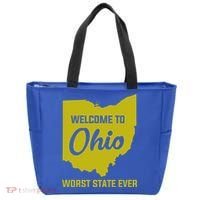 Welcome To Ohio The Worst State Ever Gift Tote Bag thumb 0