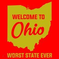 Welcome To Ohio The Worst State Ever Gift Santa Hat thumb 1
