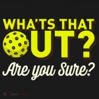 Was That Out? Are You Sure? For Pickleball Players Visor thumb 3