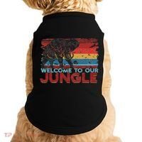 Welcome To Our Jungle Adventure Doggie Tank thumb 0