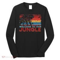 Welcome To Our Jungle Adventure Long Sleeve Shirt thumb 0
