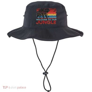 Welcome To Our Jungle Adventure Bucket Hat