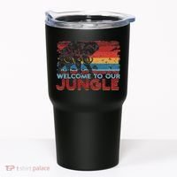 Welcome To Our Jungle Adventure Tumbler thumb 0