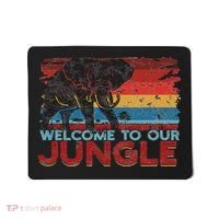 Welcome To Our Jungle Adventure Mousepad thumb 0