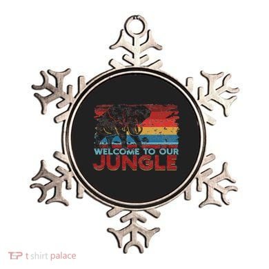 Welcome To Our Jungle Adventure Ornament
