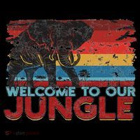 Welcome To Our Jungle Adventure Ornament thumb 1
