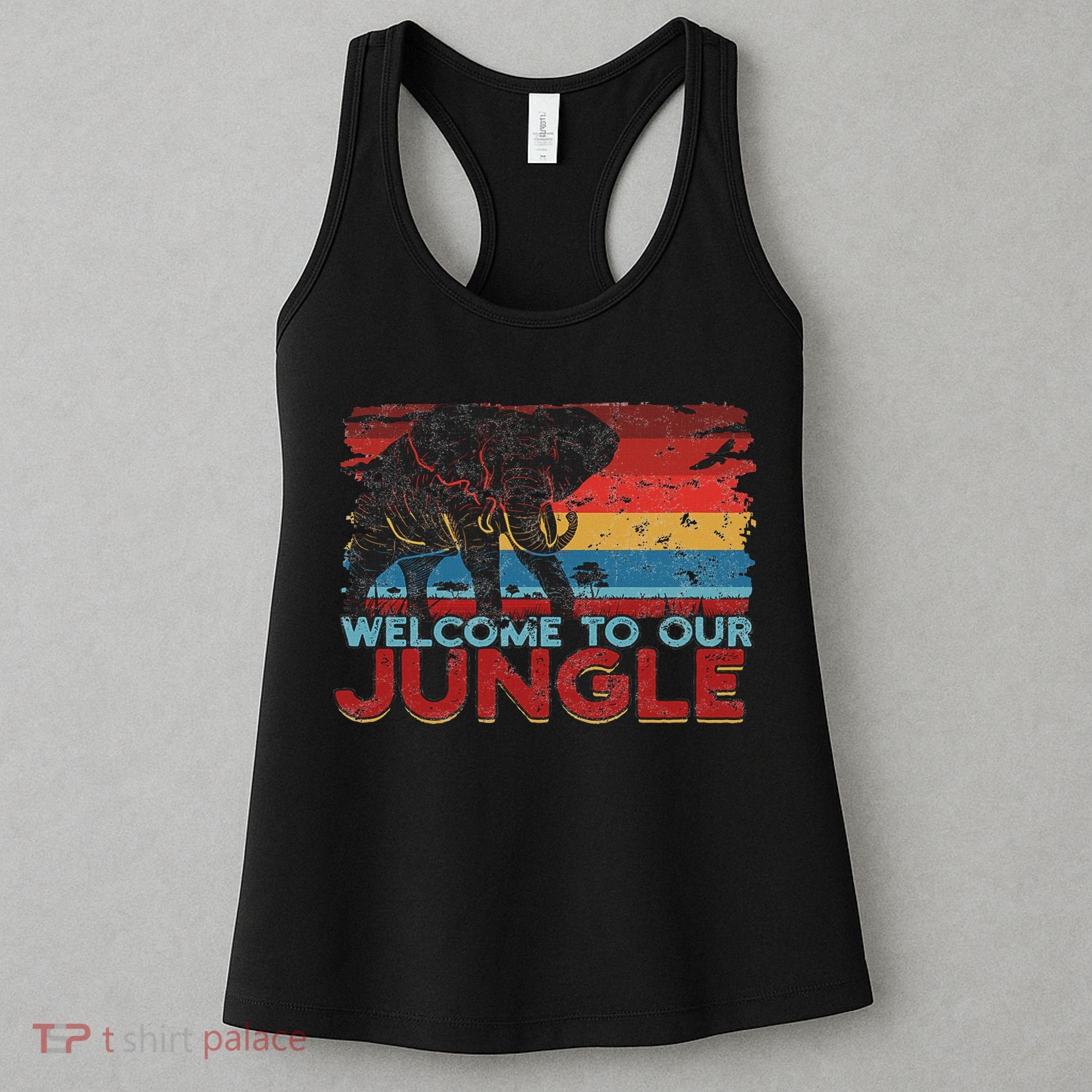 Welcome To Our Jungle Adventure Women's Tank Top