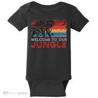 Welcome To Our Jungle Adventure Baby Bodysuit thumb 0