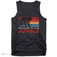 Welcome To Our Jungle Adventure Tank Top thumb 0